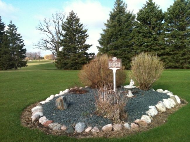 County Home Cemetery Marker. Click for full size. County Home Cemetery Marker image. Click for full size.