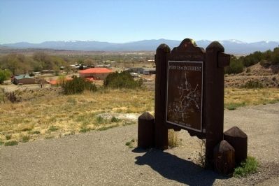 Reverse of Dominguez Escalante Trail Marker. Click for full size. Reverse of Dominguez Escalante Trail Marker image. Click for full size.