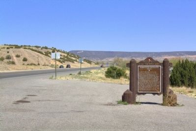 Dominguez Escalante Trail Marker. Click for full size. Dominguez Escalante Trail Marker image. Click for full size.