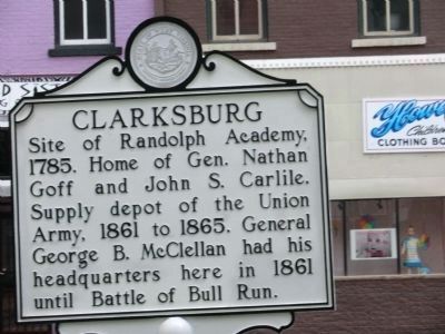 Clarksburg Marker image. Click for full size.