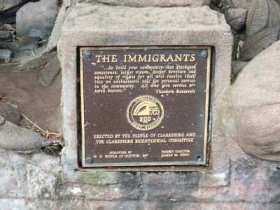The Immigrants Marker. Click for full size. The Immigrants Marker image. Click for full size.