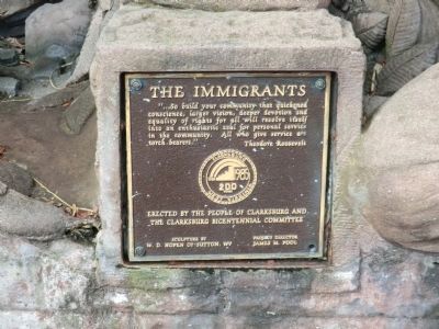 The Immigrants Marker image. Click for full size.