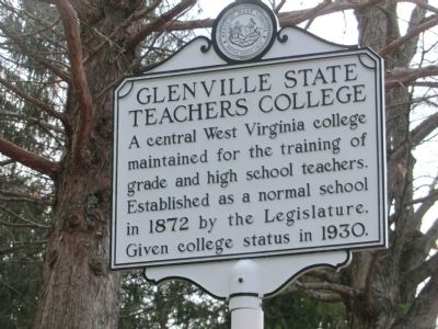 Glenville State Teachers College Marker image. Click for full size.