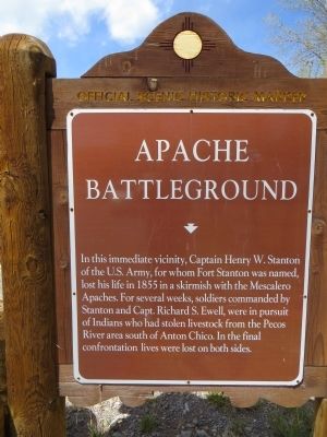 Apache Battleground Marker image. Click for full size.