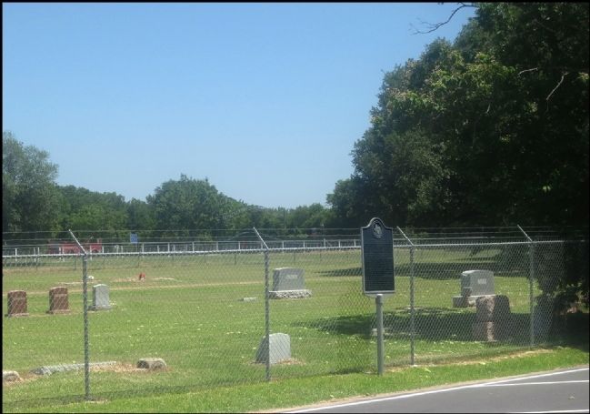 Bear Creek Methodist Church and Cemetery & Marker image. Click for full size.