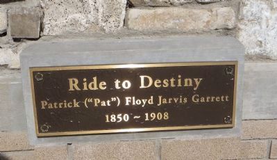 Patrick Floyd Jarvis Garrett Marker image. Click for full size.
