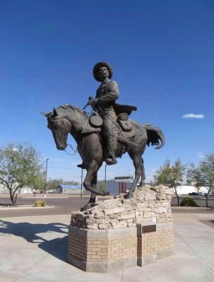 Patrick Floyd Jarvis Garrett Statue image. Click for full size.