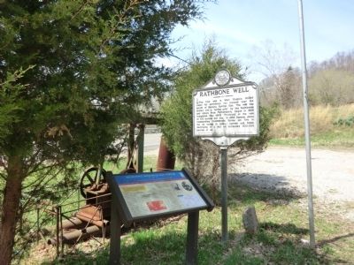 Burning Springs Oil Field Marker. Click for full size. Burning Springs Oil Field Marker image. Click for full size.