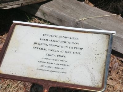 Burning Springs Oil Field Marker. Click for full size. Burning Springs Oil Field Marker image. Click for full size.