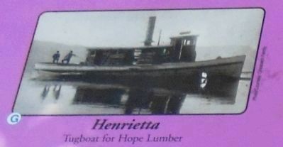 Henrietta Tugboat inset. Click for full size. Henrietta Tugboat inset image. Click for full size.
