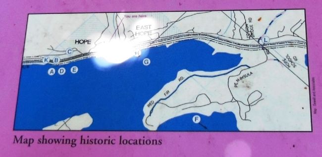 Historic Locations Map inset. Click for full size. Historic Locations Map inset image. Click for full size.