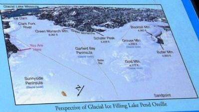 Glacial Ice Filling Lake inset image. Click for full size.