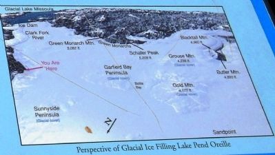 Glacial Ice Filling Lake inset. Click for full size. Glacial Ice Filling Lake inset image. Click for full size.