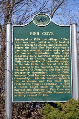 Pier Cove Marker image. Click for full size.