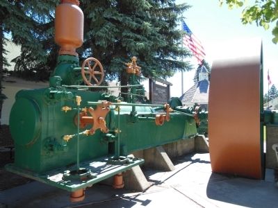 Corliss Steam Engine. Click for full size. Corliss Steam Engine image. Click for full size.