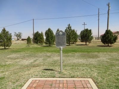 Site of Joe T. and Laura Hamilton Home Marker image. Click for full size.