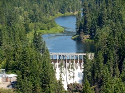 Moyie River Canyon Dam image. Click for full size.