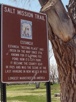Salt Missions Trail Marker image. Click for full size.