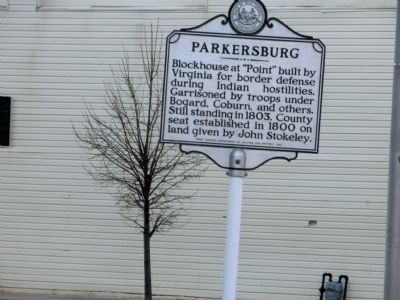 Parkersburg Marker image. Click for full size.