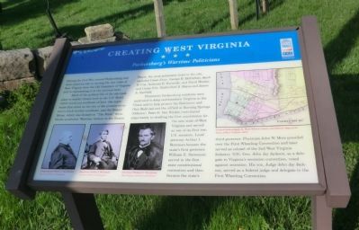 Creating West Virginia Marker image. Click for full size.