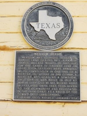 Meadow Depot Marker image. Click for full size.