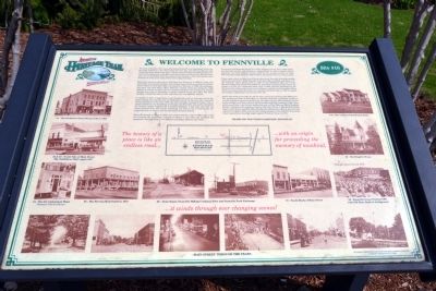 Welcome to Fennville Marker image. Click for full size.