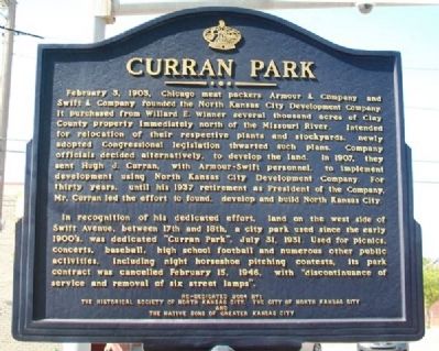 Curran Park Marker image. Click for full size.