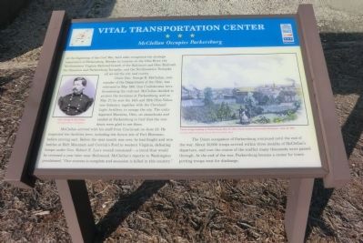 Vital Transportation Center Marker image. Click for full size.