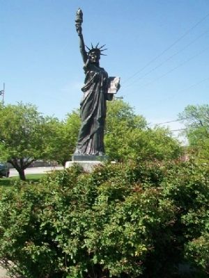 Replica of the Statue of Liberty. Click for full size. Replica of the Statue of Liberty image. Click for full size.