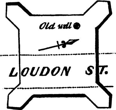 Sketch of Fort Loudoun. Click for full size. Sketch of Fort Loudoun image. Click for full size.