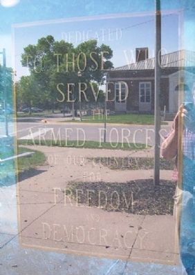 War Memorial Marker. Click for full size. War Memorial Marker image. Click for full size.