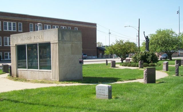 War Memorial at Memorial Park