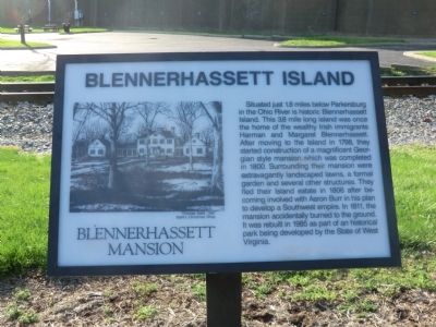 Blennerhassett Island Marker image. Click for full size.