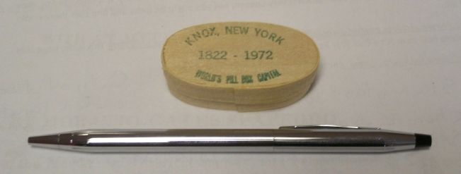 A Knox Pillbox. Click for full size. A Knox Pillbox image. Click for full size.