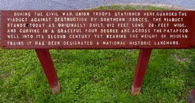 During the Civil War Marker image. Click for full size.