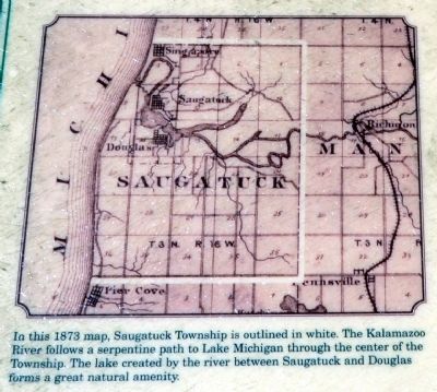 1873 Map of Saugatuck Township image. Click for full size.