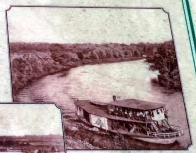 The A.R. Heath on the Kalamazoo River ca 1905 image. Click for full size.