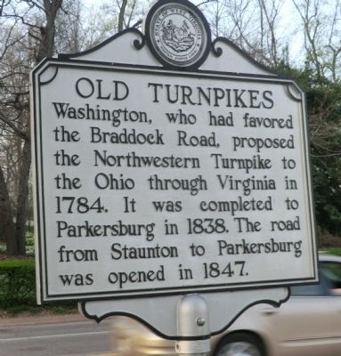 Old Turnpikes Marker image. Click for full size.
