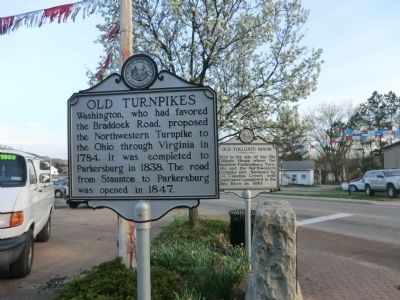Old Turnpikes Marker image. Click for full size.