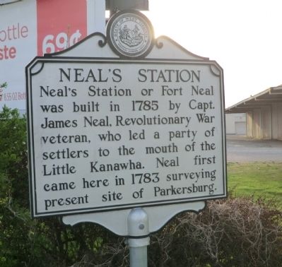 Neal's Station Marker image. Click for full size.