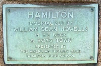 Hamilton Marker image. Click for full size.