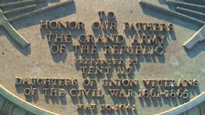 Grand Army of the Republic Memorial Marker image. Click for full size.