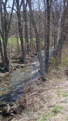 Hagar Brook - Site of Harmon's Mint image. Click for full size.