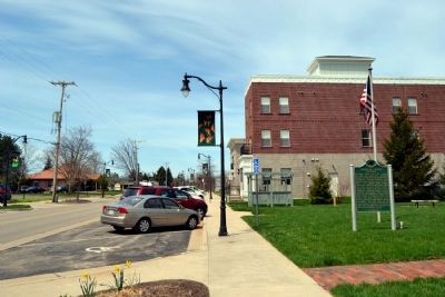 View to West Along W. Center Street. Click for full size. View to West Along W. Center Street image. Click for full size.