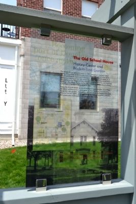 The Old School House Marker image. Click for full size.