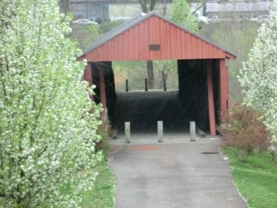 Mud River Covered Bridge Front View image. Click for full size.
