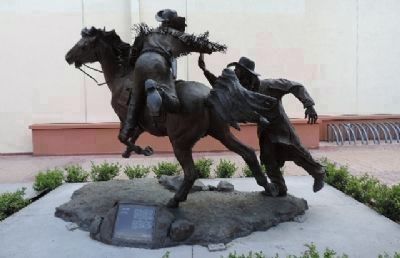 <i>Special Delivery</i>: marker, and sculpture by Douglas Van Howd. Click for full size. <i>Special Delivery</i>: marker, and sculpture by Douglas Van Howd image. Click for full size.