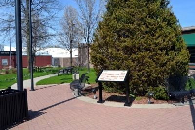 Welcome to Wayland Marker image. Click for full size.