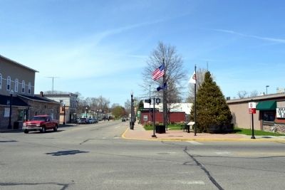 View to North along N. Main Street image. Click for full size.