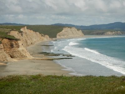 The Bluffs of Point Reyes. Click for full size. The Bluffs of Point Reyes image. Click for full size.